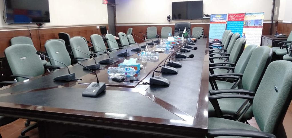 NTDC- Lahore opted for Restmoment Rx 2700 series conference system