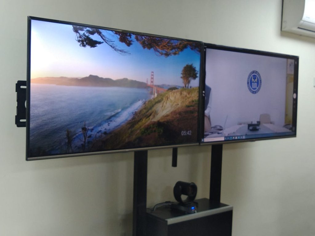 AVer video conferencing example using AVer vc 520 Pro3