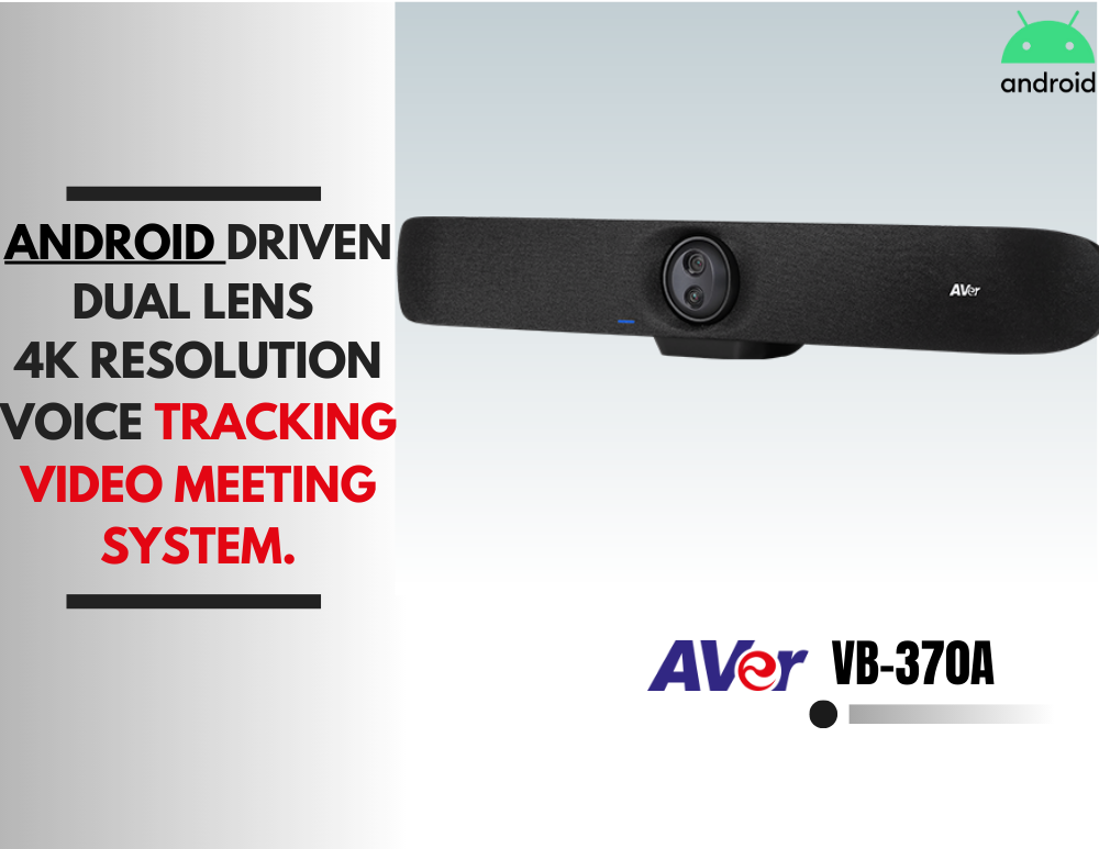 Dual lens android powered meeting room video system