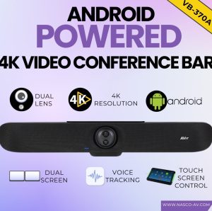 4K android video conferencing bar